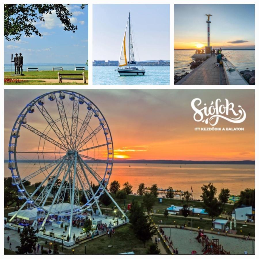 Sleeping Sailor Boutique Hotel Siofok Bagian luar foto